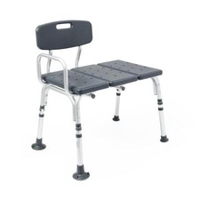 Knockdown Transfer Bench with Microban Gray