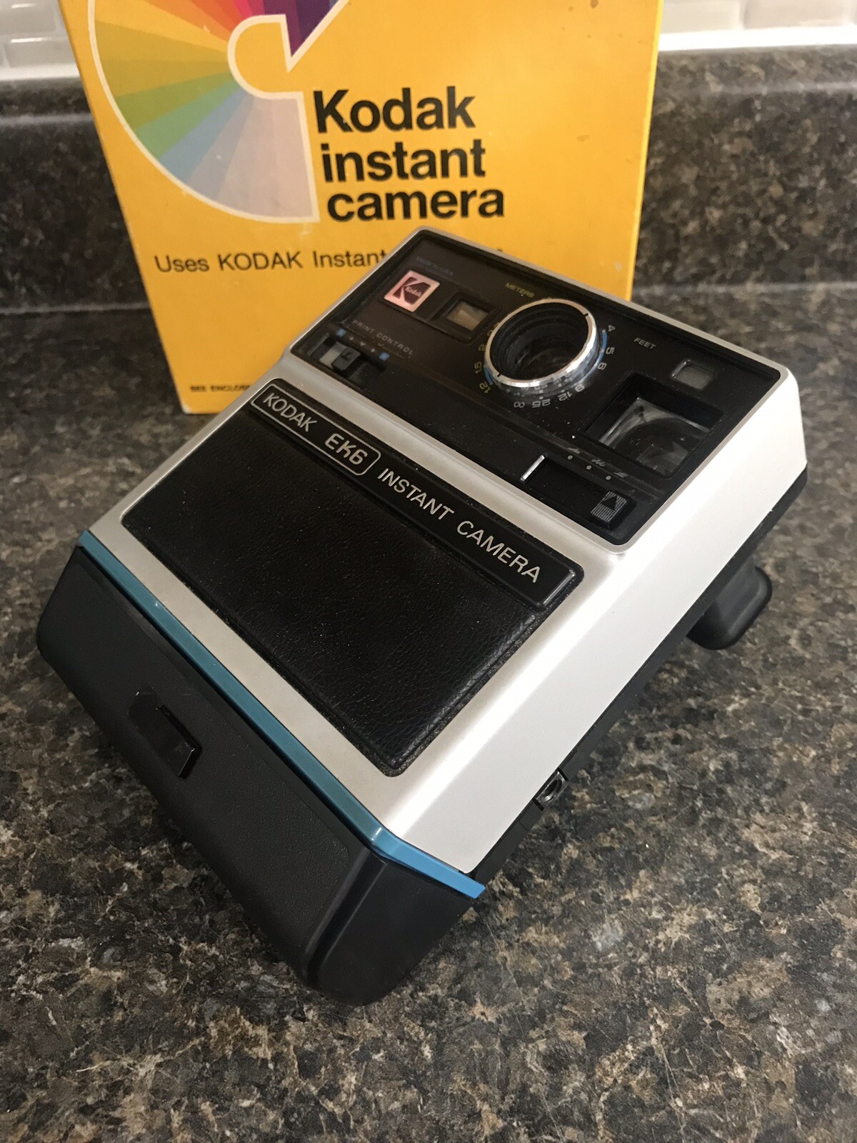 Vintage EK6 Kodak Instant Camera Cat 108 4490, Uses Instant