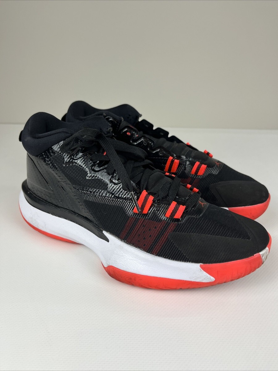 Nike Jordan Zion 1 Bloodline Black White Bright Crimson  display picture 3