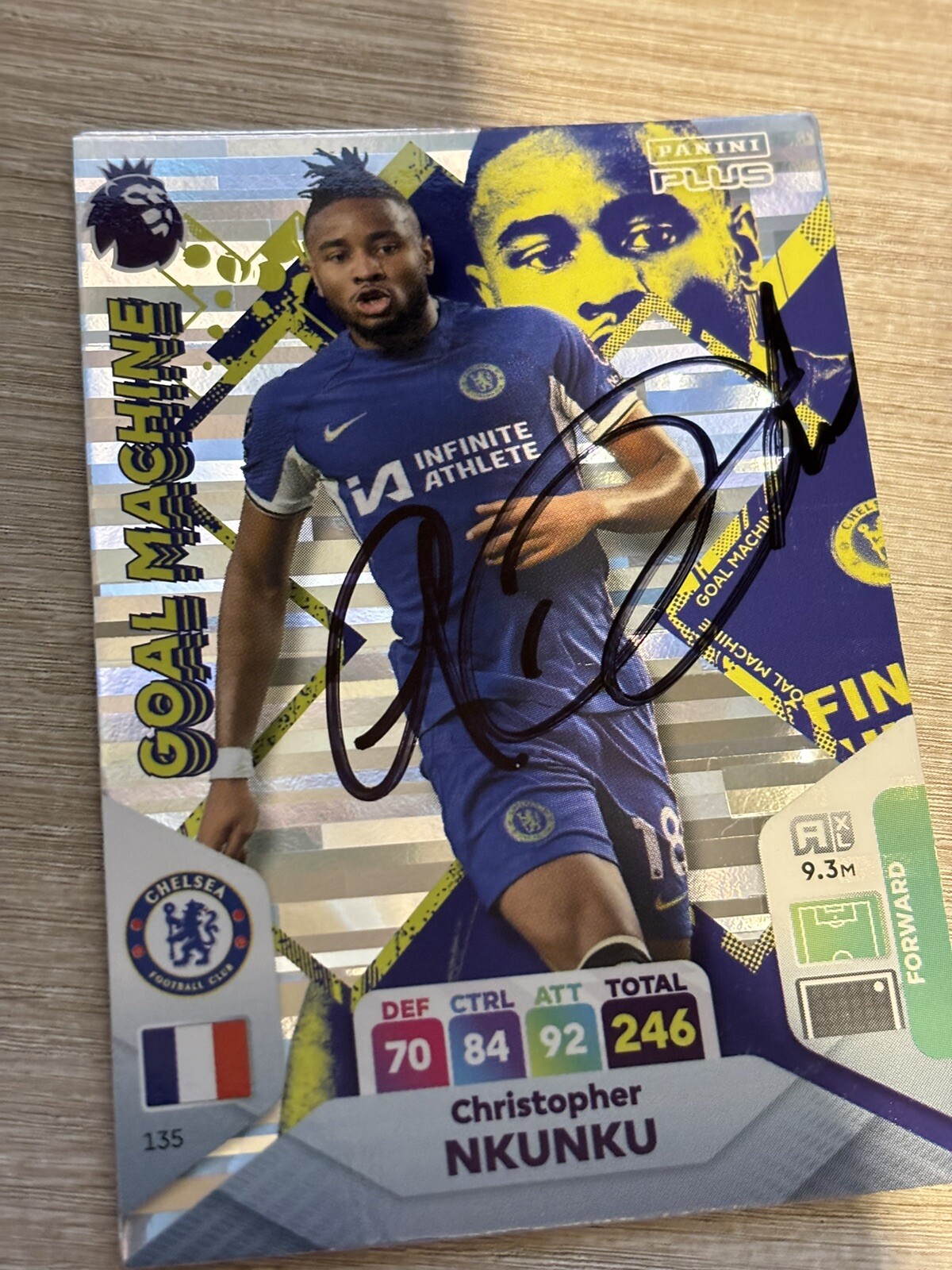 MATCH ATTAX CHRISTOPHER NKUNKU CHELSEA SIGNED eBay