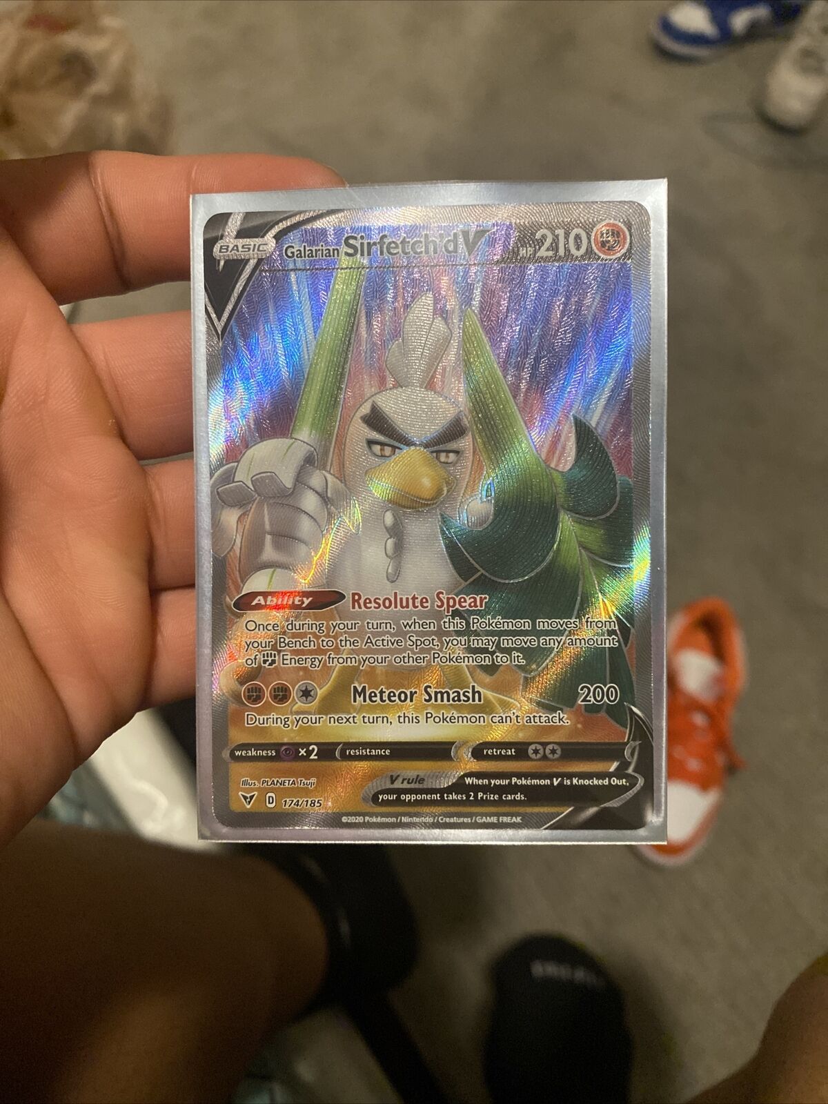 Pokemon Card Galarian Farfetch'd SV063/SV122 Shiny Holo Rare Shining F –  TOYSUCKER