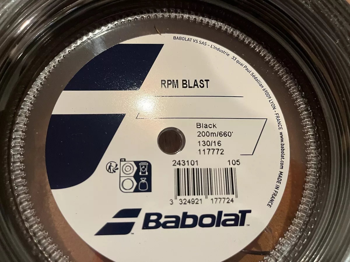 Babolat RPM Blast 16g Reel 1.30mm Tennis String 130 - Full 200m