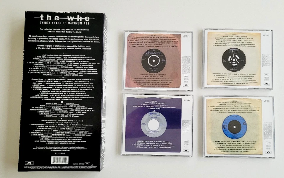 The Who - Thirty Years of Maximum R & B - Box Set mit 4 CDs - Bild 3 von 3