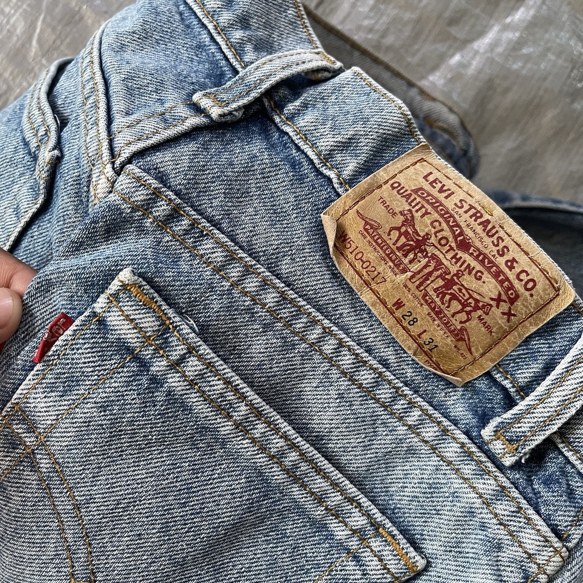 リーバイス 510 90s 刻印501USA製 LEVI'S 510】Made in U.S.A. 90's Denim Pants W30 L31