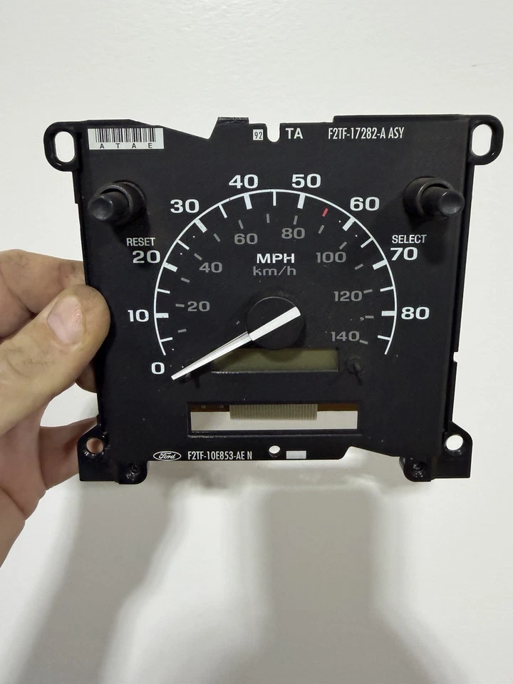 Ford Bronco 1992 1996 PSOM velocímetro F150 F250 F350 F2TF-10E853-AE usado 215 k Foto 2 de 4