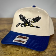 USA Hockey Bald Eagle Natural/Blue Otto Snapb...