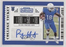 2019 Panini Contenders Draft Picks College Ticket Penny Hart #248 Auto 1q5