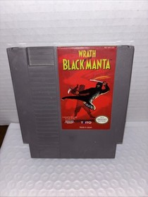 Wrath of the Black Manta NES Nintendo Tested
