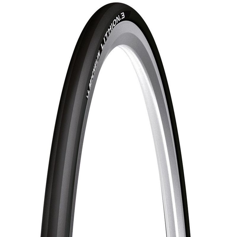 Pneu Michelin Lithion 3 700x23 noir souple pneu velo route endurance course