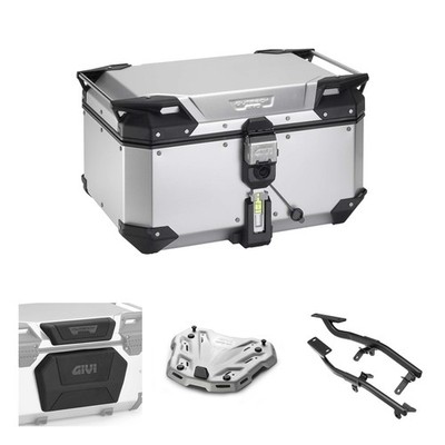 GIVI EVO SMART Eloxiertes Koffer-Kit 58L ZONTES 703F ADVENTURE 700 2025-2025