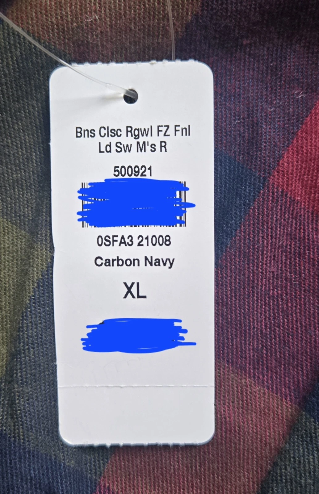 L.L. Bean Classic Lambswool Sweater Full-Zip Flannel-Lined Men's XL Carbon Navy image 8