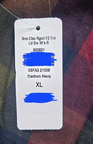 L.L. Bean Classic Lambswool Sweater Full-Zip Flannel-Lined Men's XL Carbon Navy image 8
