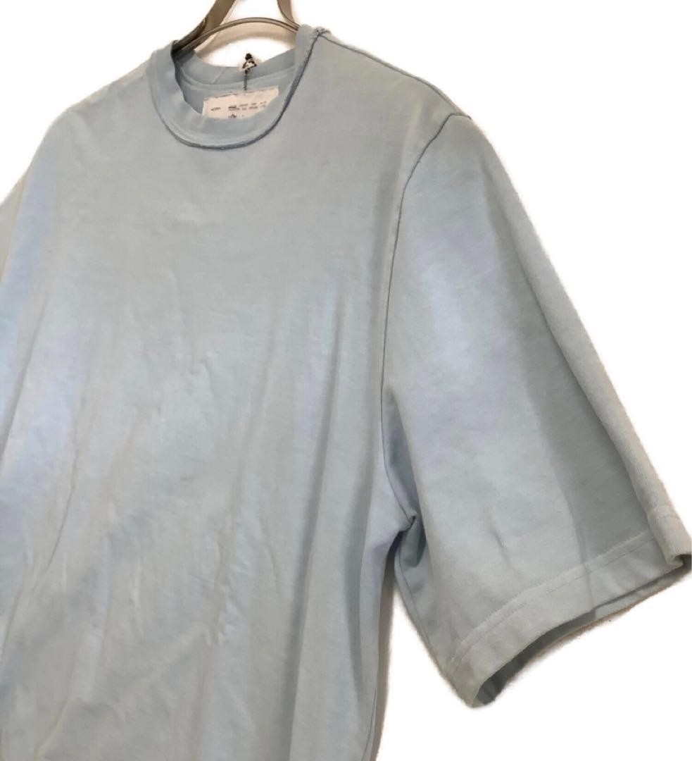 CAMIEL FORTGENS SS BIG T Shirt M Light Blue Cotton