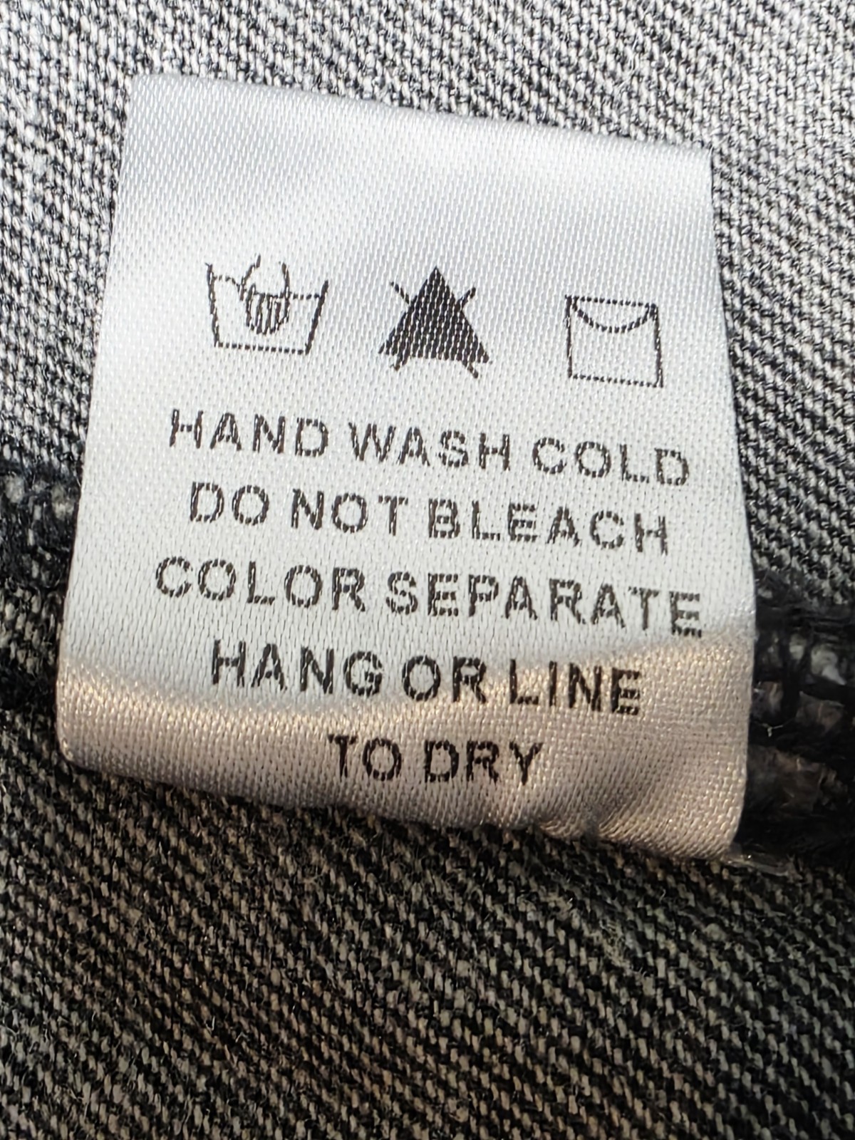 Black Leopard Patch Denim Oversize Jacket Raw Hem… - image 8