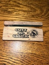 Vintage Penn Woods Wooden Box Cutt-N-Cluck Turkey Call