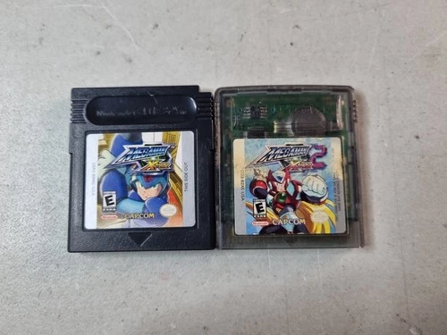 Megaman Xtreme 1 and 2 lot (Nintendo Gameboy Color, 2000/2001) AUTHENTIC TESTED