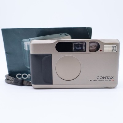 CONTAX T2 Titanium FilmCamera 38mm f2.8 - Near Mint -