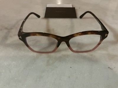 Tom Ford TF 5965 055 53' Colored Havana Optical Glasses