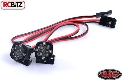 RC4WD 1/10 Baja Designs Squadron Pro LED-Leuchten Z-E0066 HELLER 11 V Reciever-Stecker