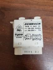 Schrack Dryer Power Relay for Wascomat TD30X30 120v P/N: 487160015 [USED] TESTED
