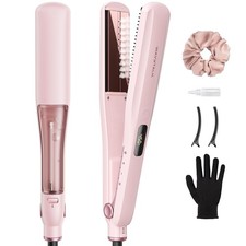 Wavytalk Steam Hair Straightener, Steam Sesh, Steam Reduces Damage, Nourishes...