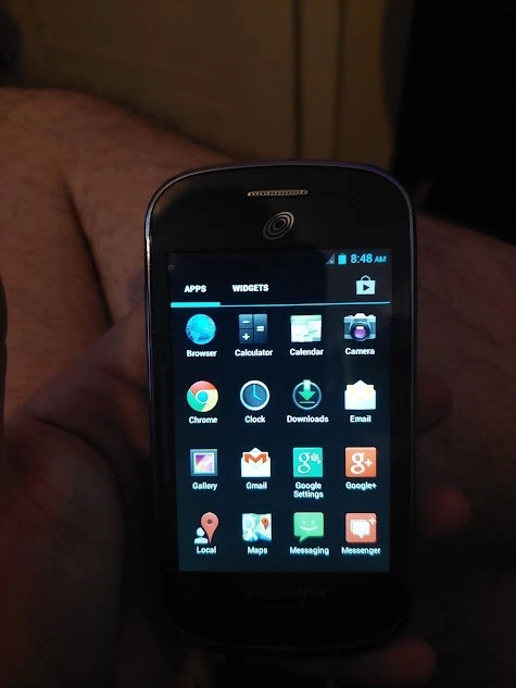 2013 3G Samsung Galaxy Centura Smartphone - Android 3.0 4 GB - Blue (TracFone) - Image 4 of 4