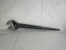 Vintage Klein Tools 3239 Adjustable Spud Wrench – 16" USA Made (A1G010816)