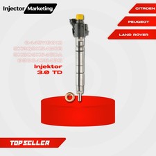 0445116013 Injektor Jaguar Land Rover 3.0D TD 0986435403, 9X2Q-9K546-DB Citroen