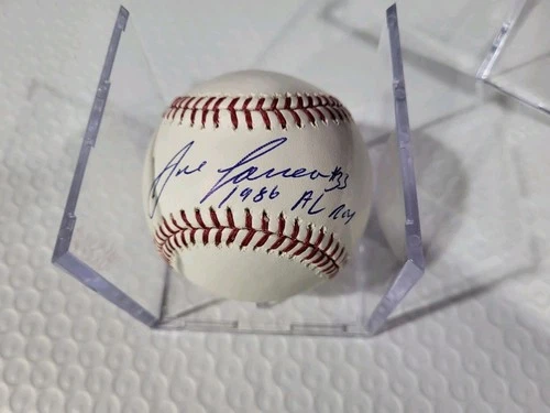 Jose Canseco - Autographed  Baseball - Inscribed 1986 AL ROY
