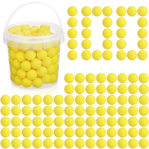 100 Rounds Refill Balls Ammo Compatible with Nerf Rival Gun, Foam Bullet Ball... - Picture 1 of 6