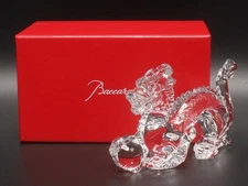 [Near Mint] Baccarat Crystal Figurine Zodiac Year of the Dragon Limited Edition