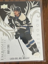 Luca Del Bel Belluz  Rookies 2024/25 ice hockey exquisite collection 007/299