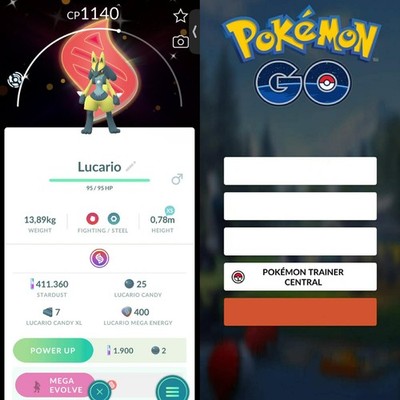 Pokémon Go | Shiny Lucario Special Background Go Tour Kalos 2026   PTC or TRADE