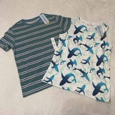 NWT Cat Jack Pack of 2 Green T-Shirt Boys Size L 10/12