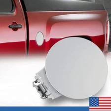 Fuel Filler Cap Gas Tank Door Cover Fit 1999-06 Chevrolet Silverado 1500/2500 HD