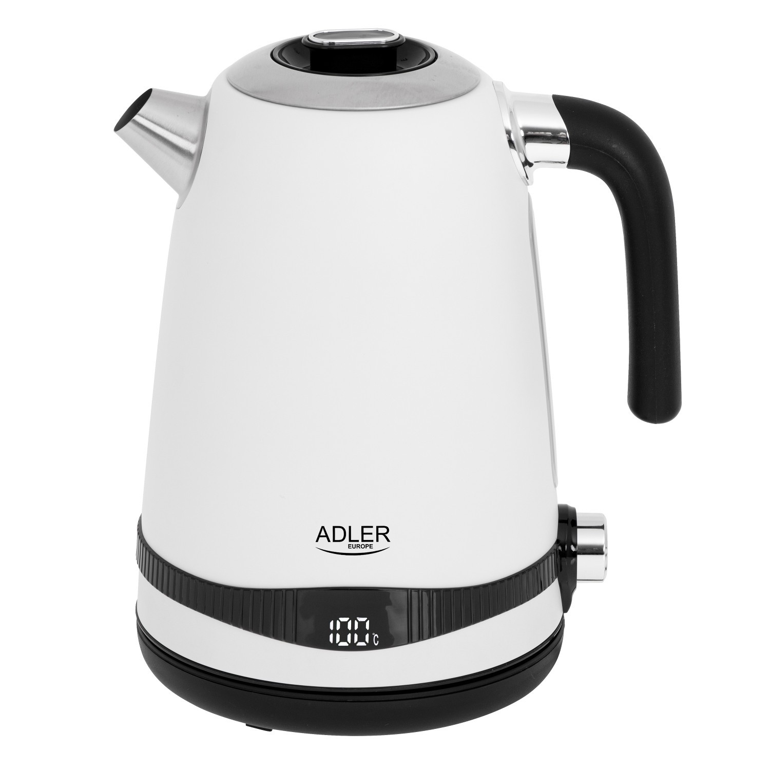 Bouilloire électrique 1,7 L 2200 W température réglable inox sans BPA