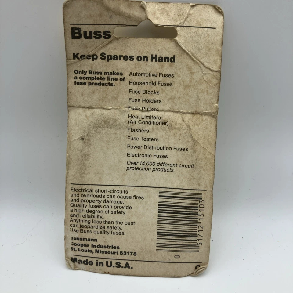 Bussmann Fuses KJ5 Japanese Glass Asst. - Image 2 of 2