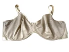 Soma 42G Bra Unlined Sheer Beige Unbelievable Minimizer 102201 -used