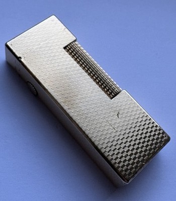 Dunhill Gold ''Basketweave'' Rollagas Feuerzeug - komplett überholt