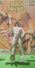 Marvel Legends WHITE WOLF / BUCKY BARNES - PANTERA NEGRA *PERSONALIZADO* + GRAN CÓMIC