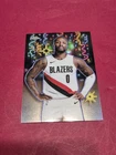 2025-26 Topps Chrome Update Damian Lillard Celebracion SP #CB-10 Trail Blazers