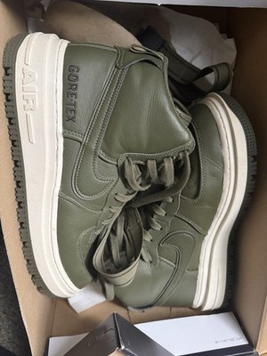 Nike Air Force 1 GTX Boot Medium Olive/Seal Brown, Size 8.5, CT2815-201
