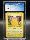 1999 Pokemon Base Set Shadowless Red Cheeks #58 Pikachu CGC 6