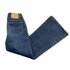 Jordache Vintage Button Fly Jeans Pocket on Bottom of Leg READ