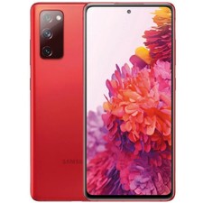 Samsung Galaxy S20 FE 5G SM-G781B Unlocked 128GB Cloud Red C Light Burn