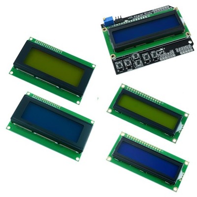 LCD Display Module Green/Yellow Blue 16x2 20x4 1602 2004 Arduino Compatible