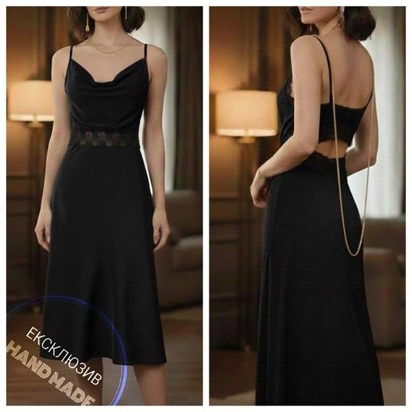 Women Hallhuber Dress Black Viscose 34 / XS / 42