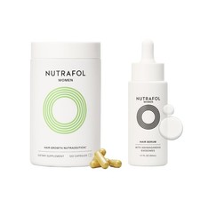 Nutrafol Women's Hair Growth Supplements and Hair Serum, Ages 18-44, Clinicall