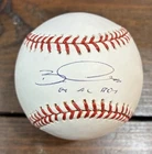 Bobby Crosby Signed Rawlings ROMLB Baseball Beckett Authentic Athletics ROY 04