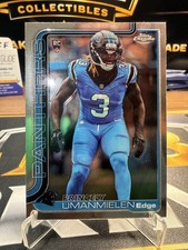 2025 Topps Chrome - Rookies Princely Umanmielen #377 (RC)